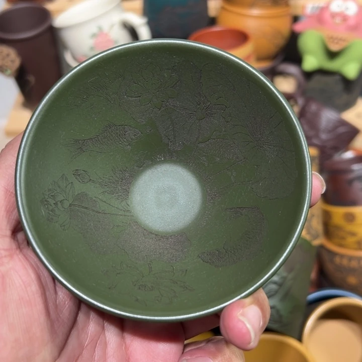 茶杯紫砂宜兴紫砂主人杯