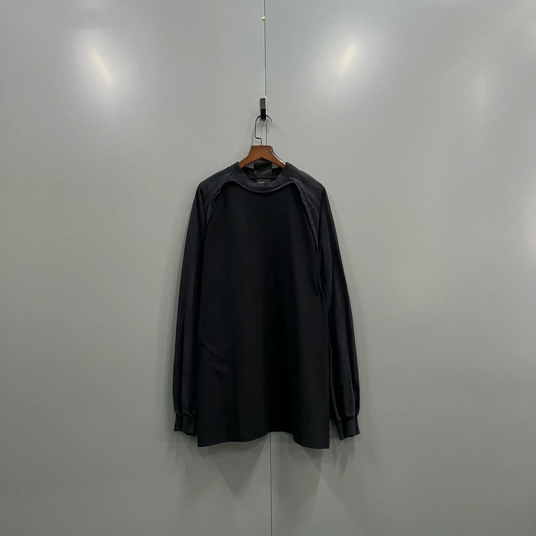全新未使用 Balenciaga/巴黎世家 （jp）305 拼接破坏长袖 2码