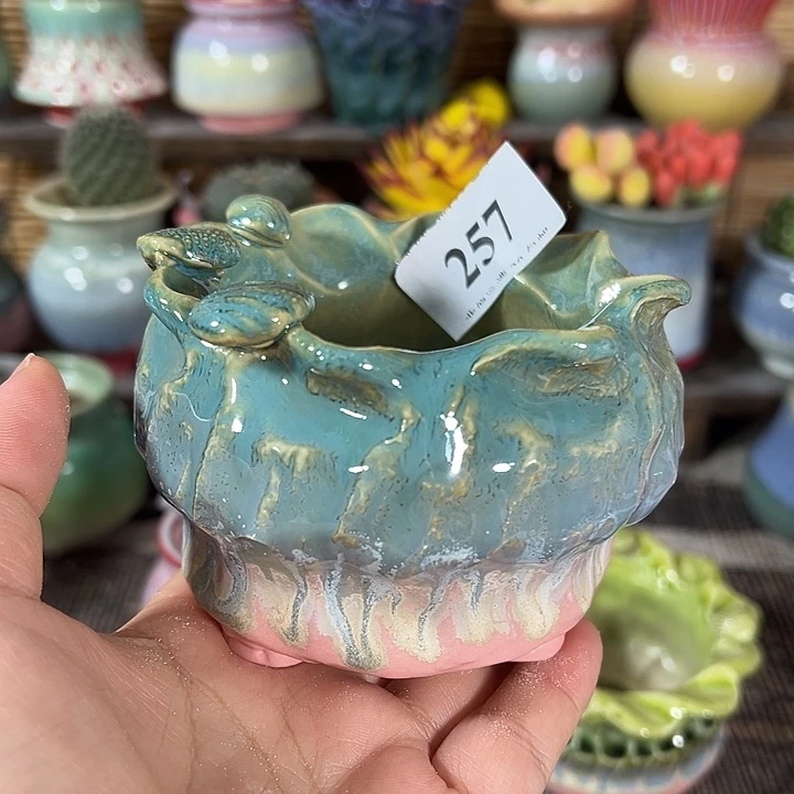 手工花盆满30包邮