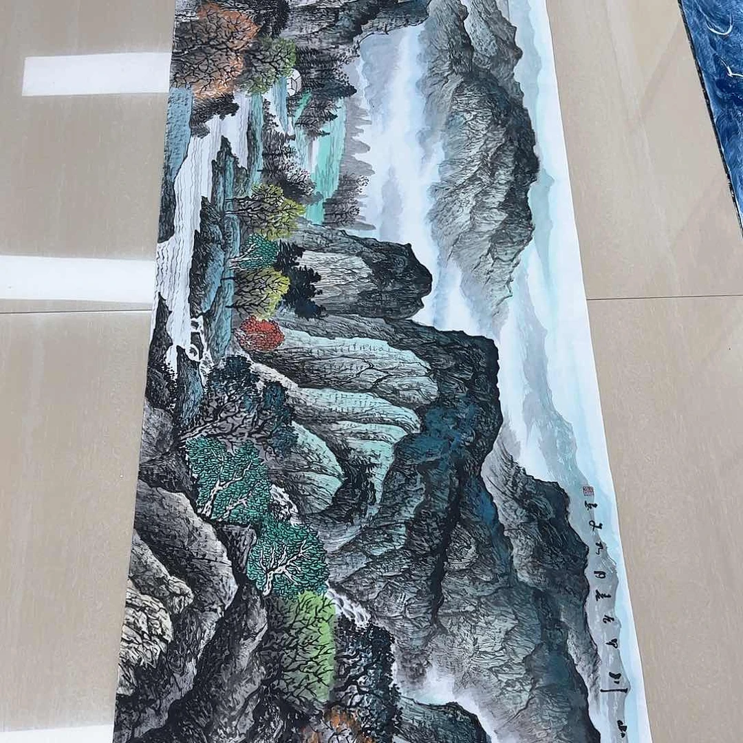 国画渔**晚国画作品集一个^_^