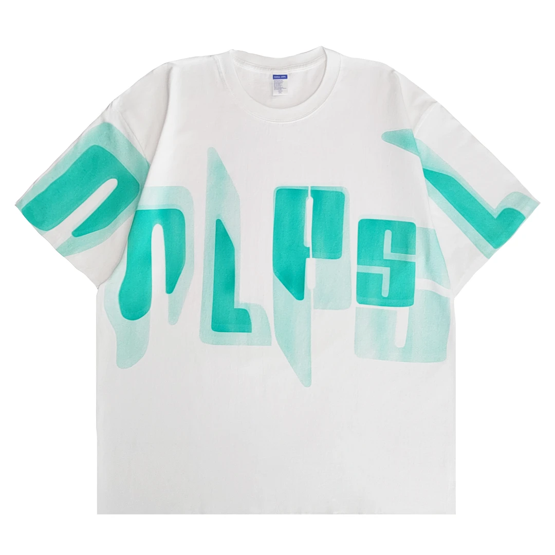 【7A抗菌，】新款重磅T恤百搭简约复古宽松上衣潮流1554