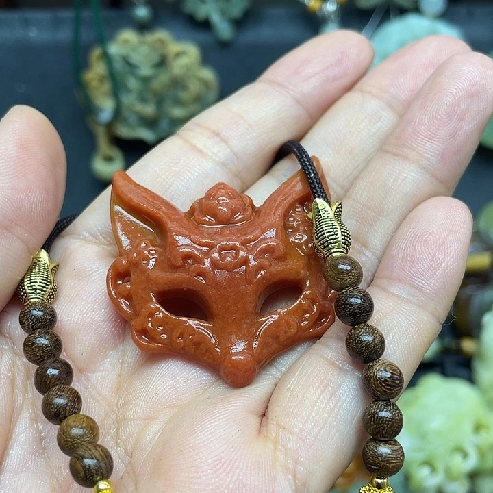 未镶嵌岫玉吊坠吊坠