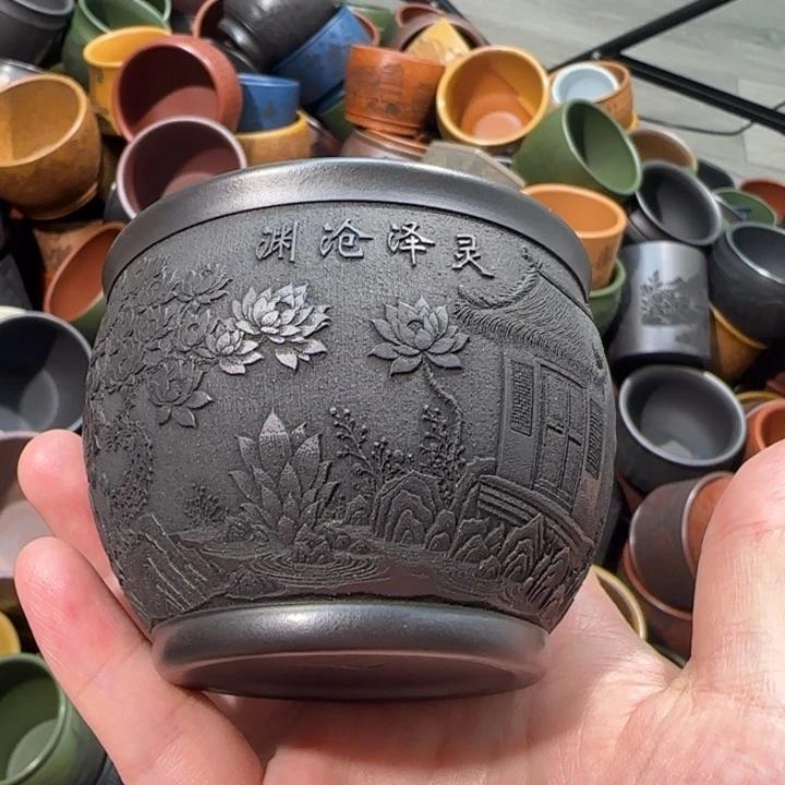 茶杯紫砂全手工紫砂