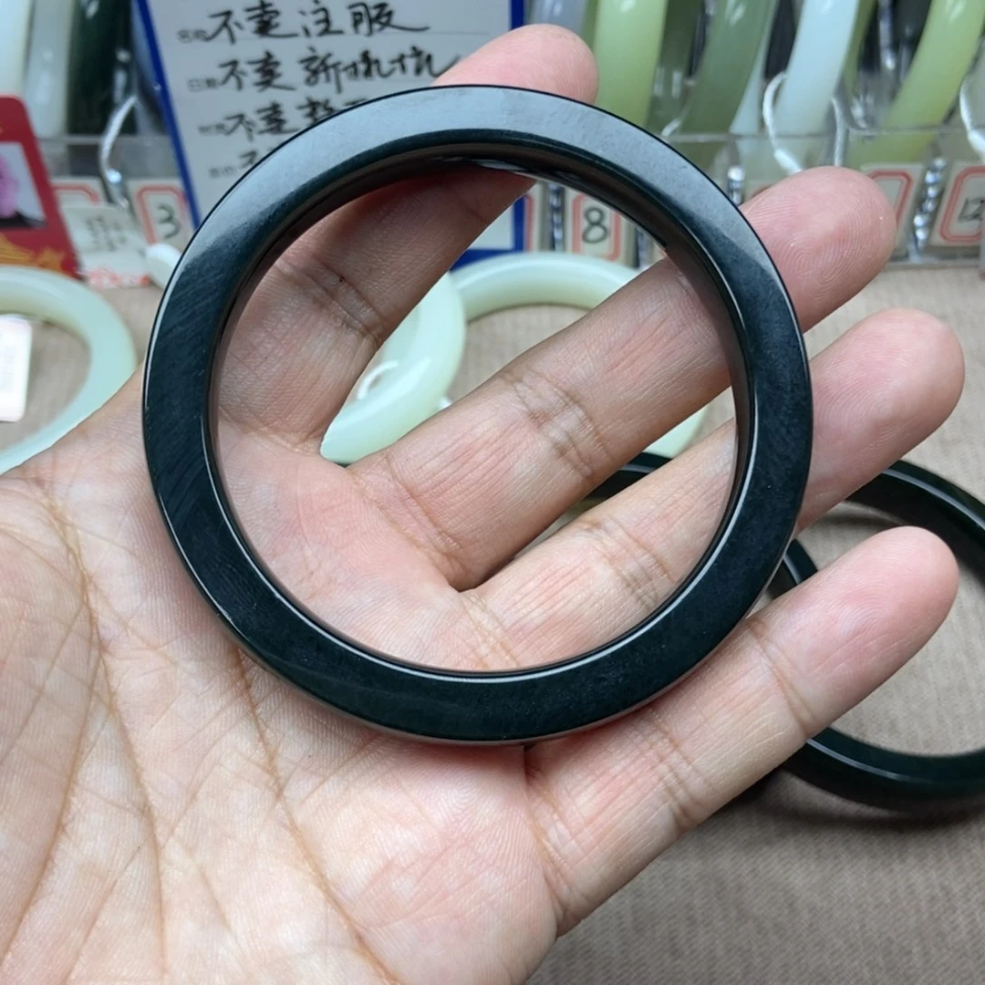 和田玉手镯未镶嵌A****天