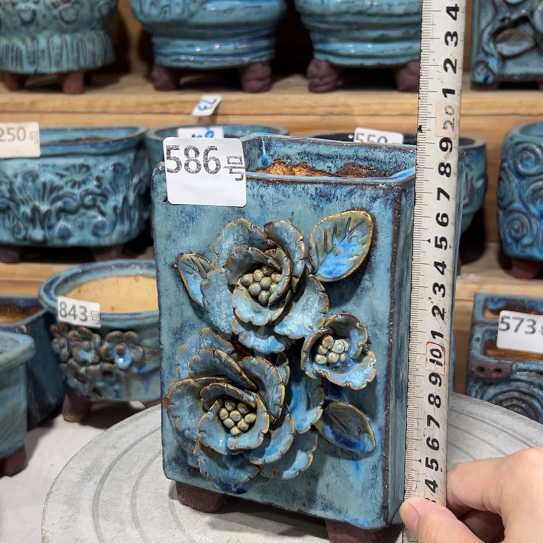 尚雅陶坊多肉花盆，内口10×9