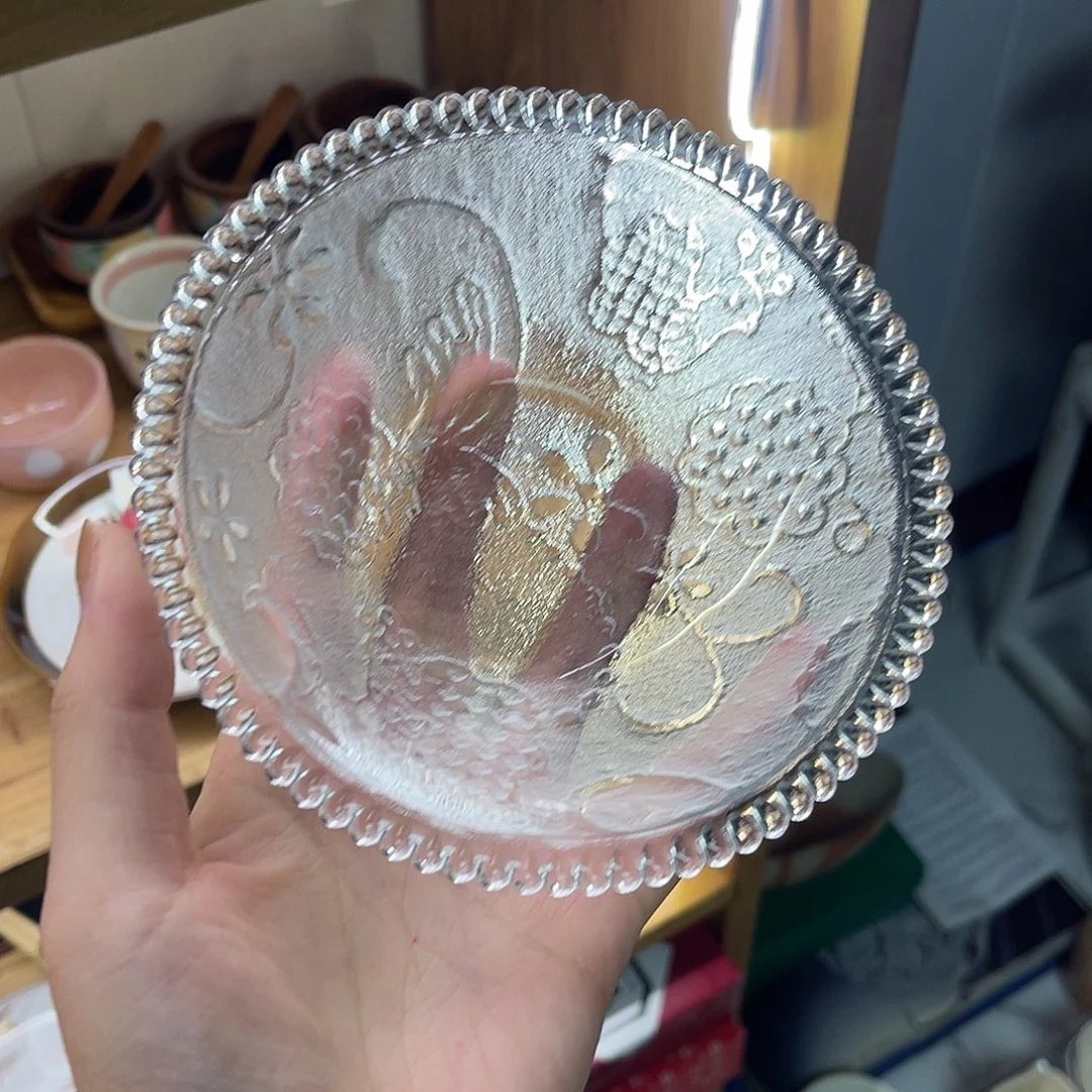 玻璃水滴边沙拉碗酸奶杨枝甘露碗32