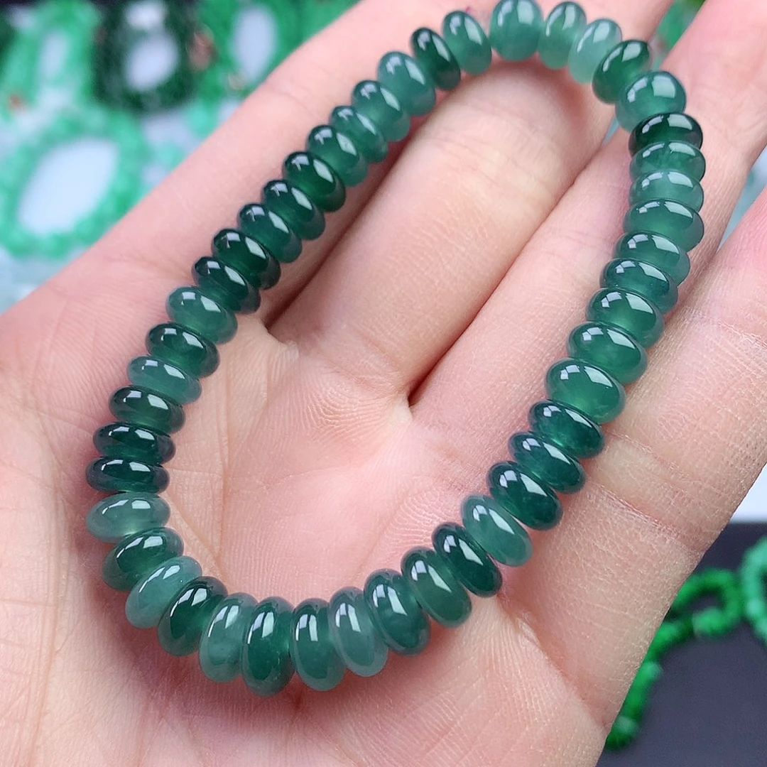 未镶嵌手链翡翠手串