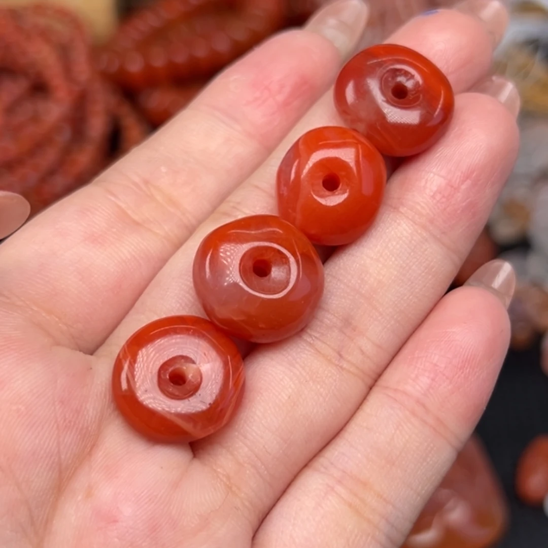 南红玛瑙未镶嵌吊坠(不含链)