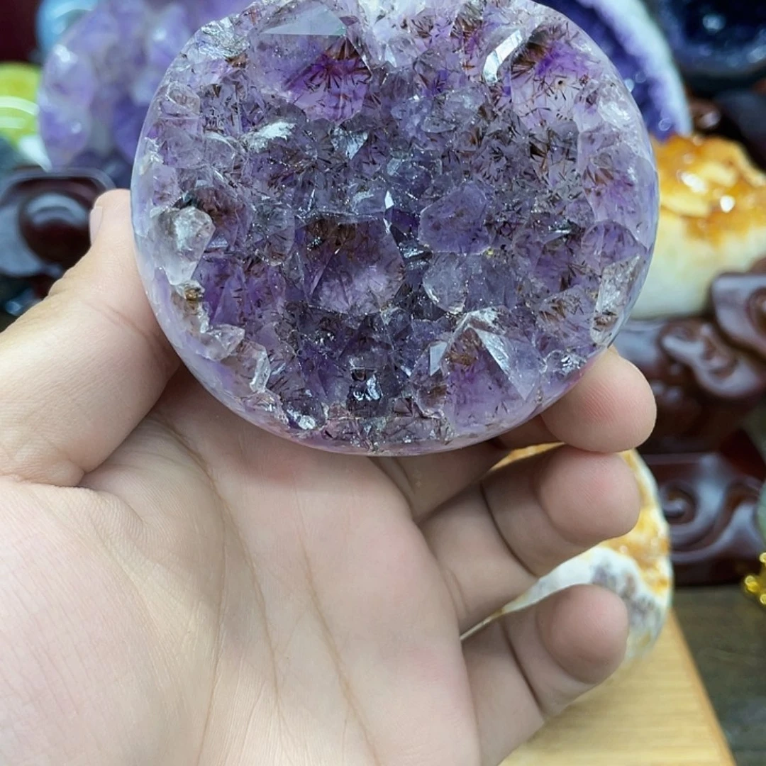 大型摆件（非配饰）紫晶未镶嵌