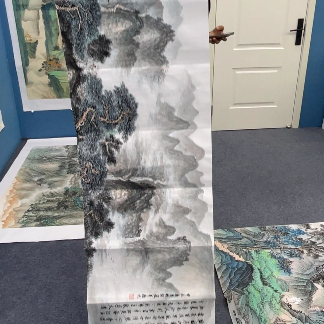 国画手绘国画欣赏一下