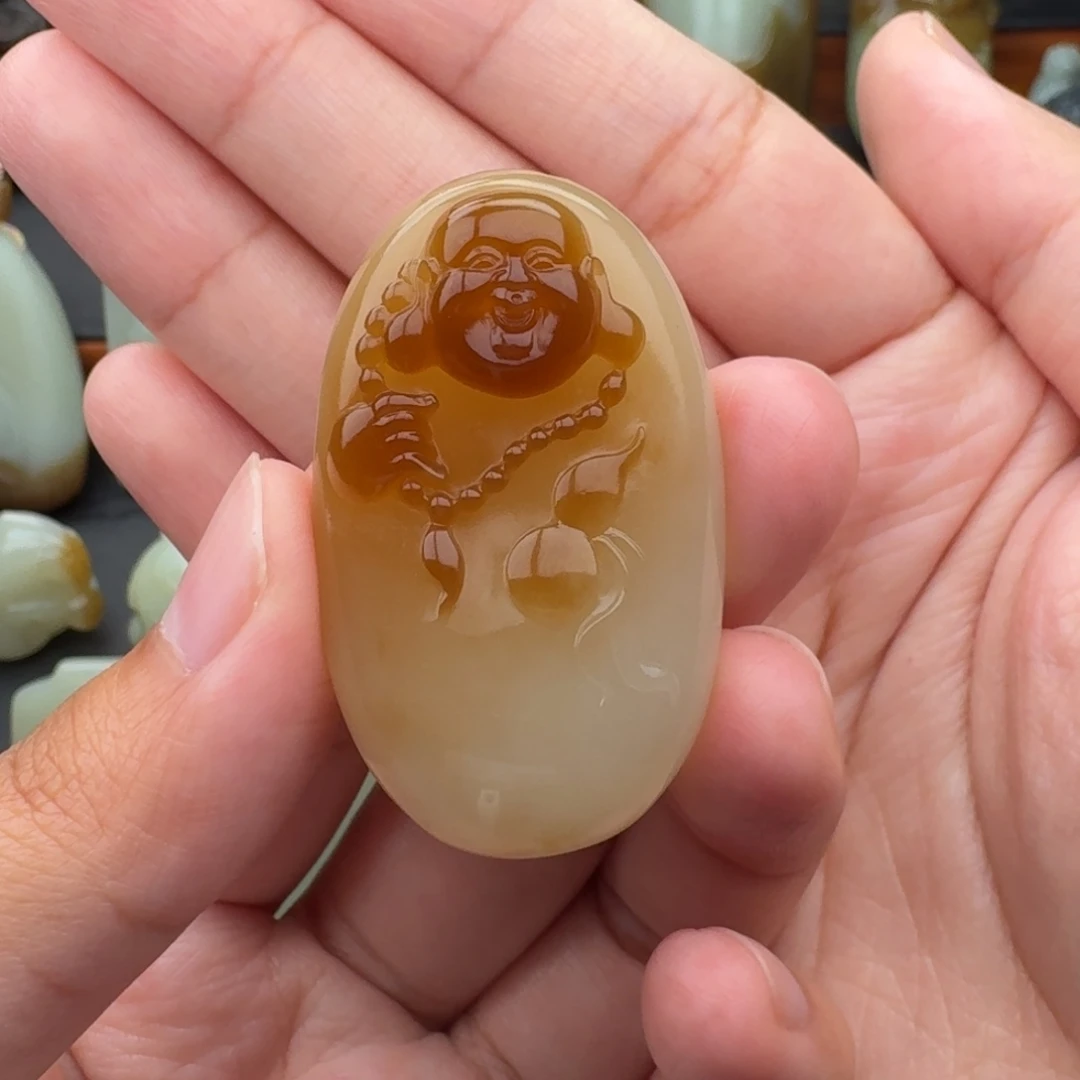 木***風和田玉未镶嵌颈饰