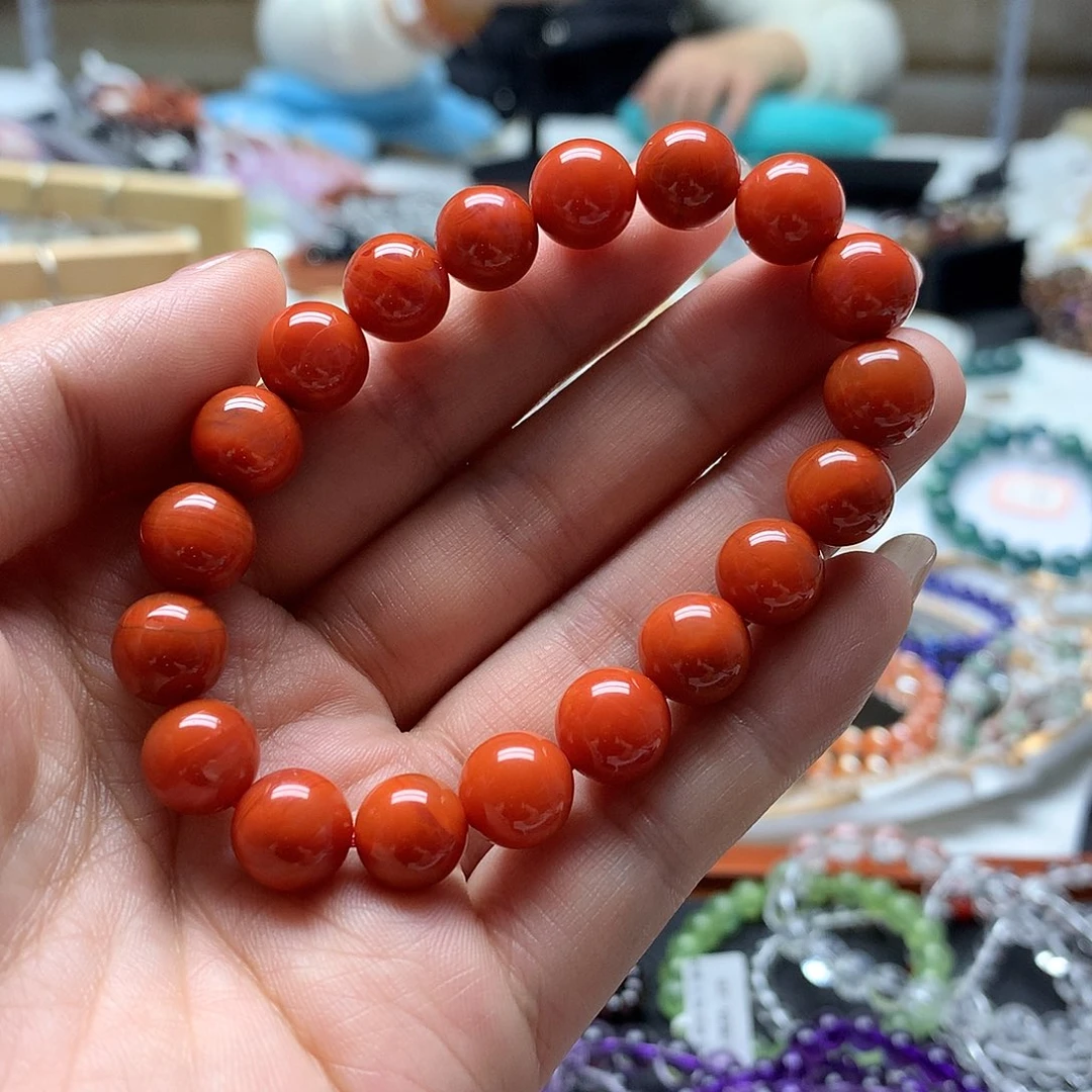 南红玛瑙合金手链手链