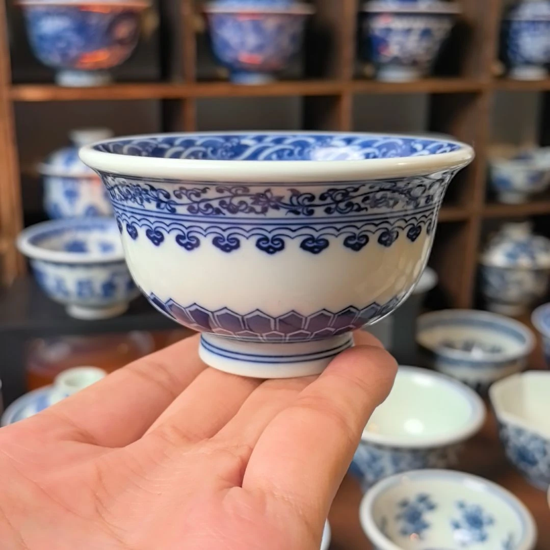 青花宝相中压手杯80cc