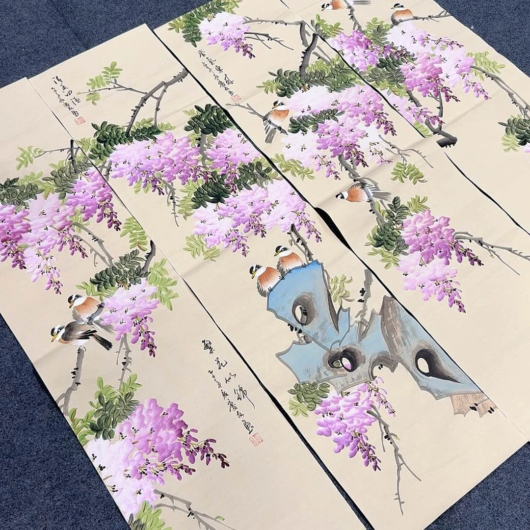 国画非常精美的一副作品