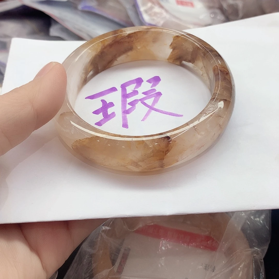 水晶手镯未镶嵌305（瑕疵5859