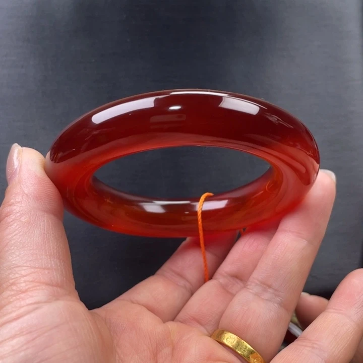 玛瑙/玉髓未镶嵌手镯55.3