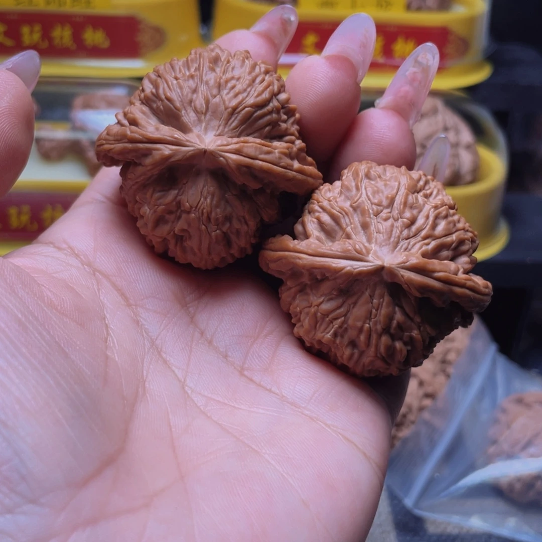核桃45白狮子文玩
