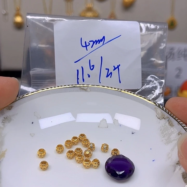 紫晶颈饰银S925镶嵌紫晶925镶嵌51