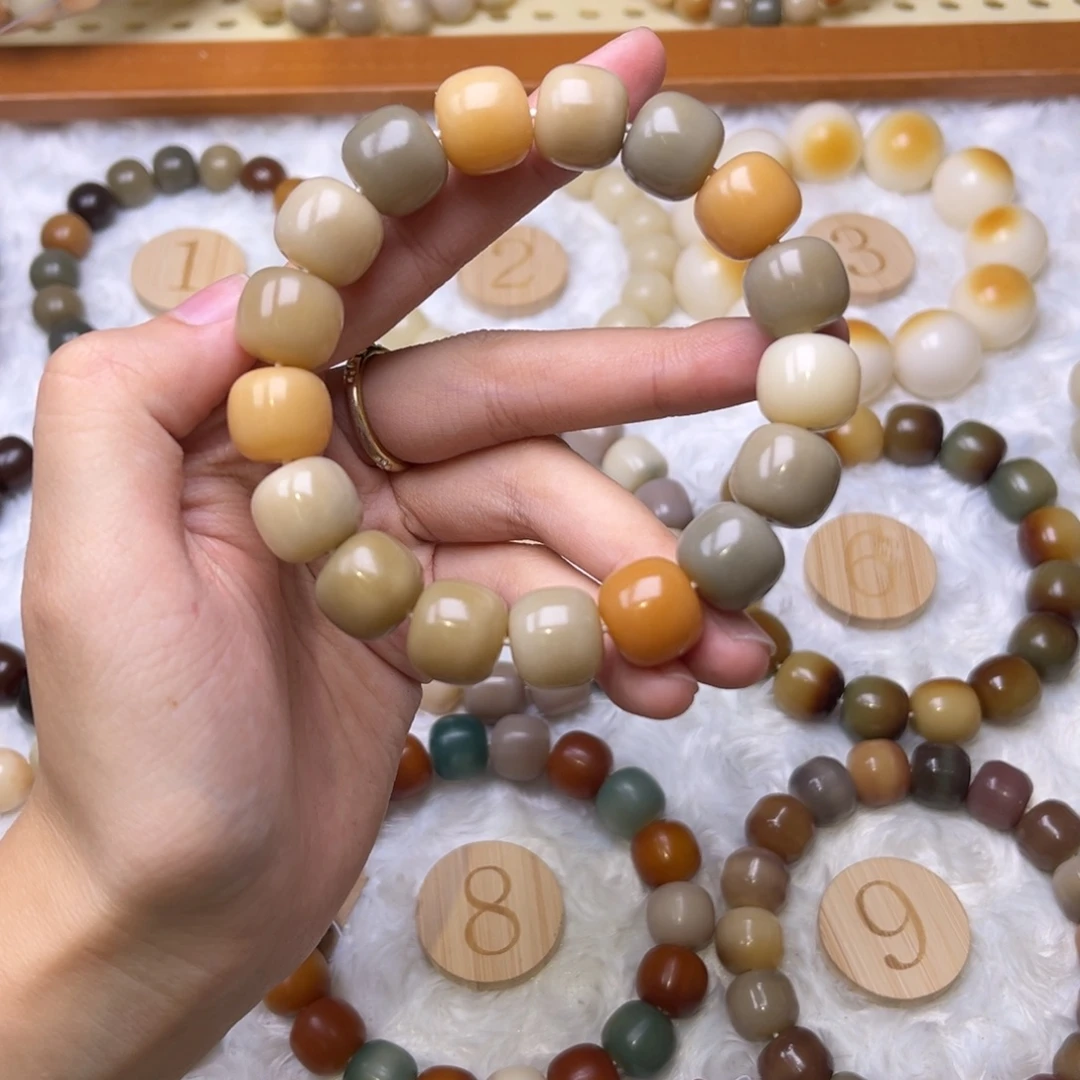 手串菩提根/象牙果老油膏卡14.5全