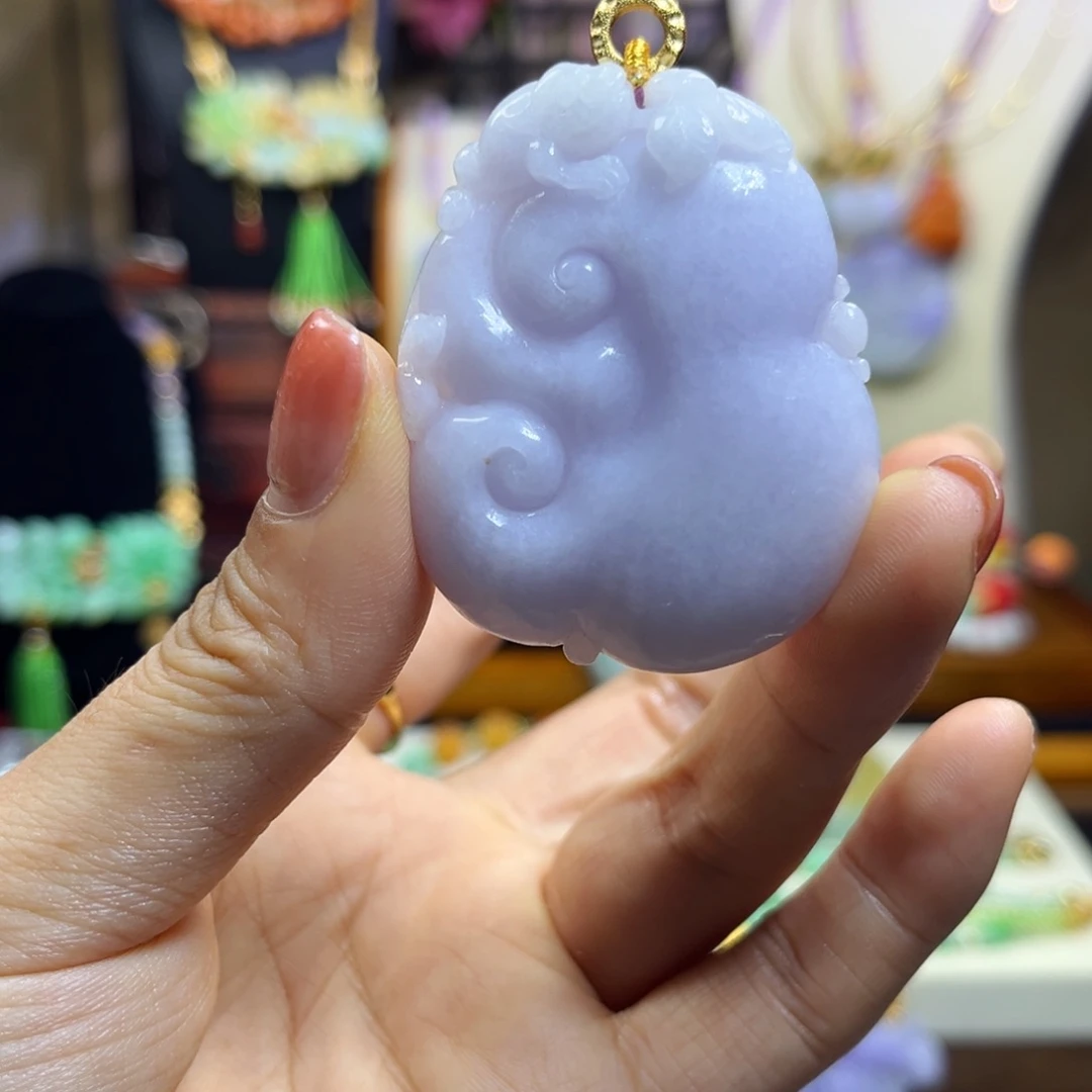 翡翠未镶嵌颈饰天然翡翠