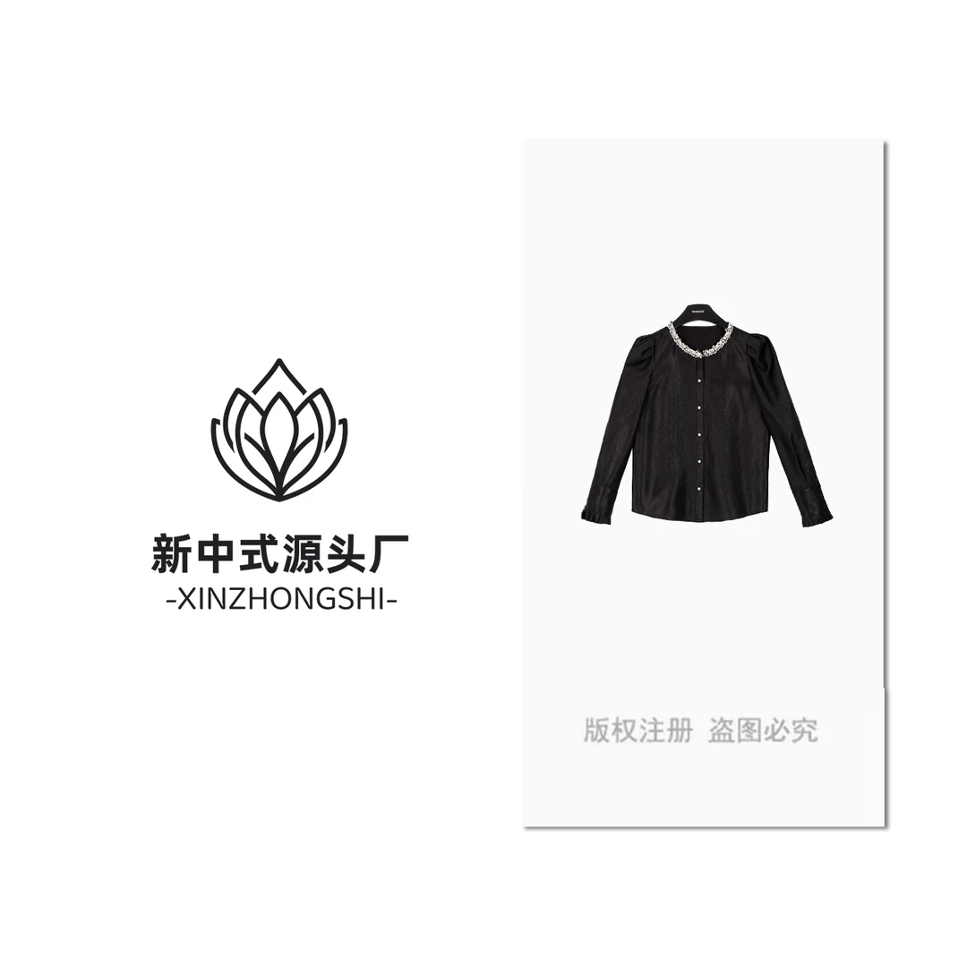 早春2024新款中式别致休闲气质简约显瘦衬衫F9071