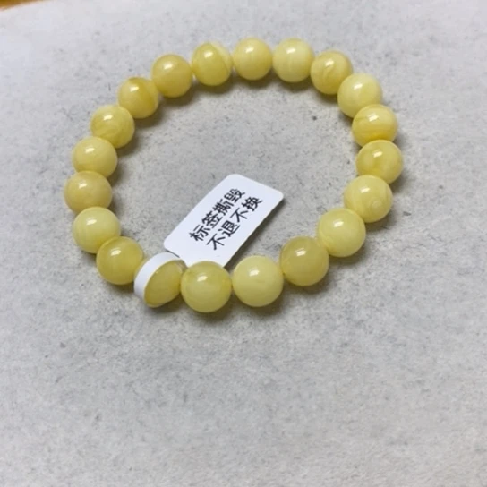 蜜蜡未镶嵌裸石串