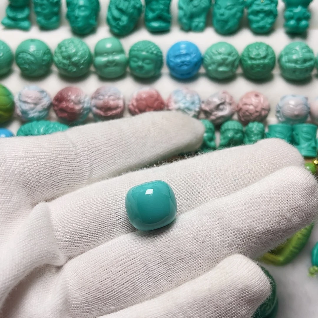 牧***君尺寸卡14.1蓝绿色老型