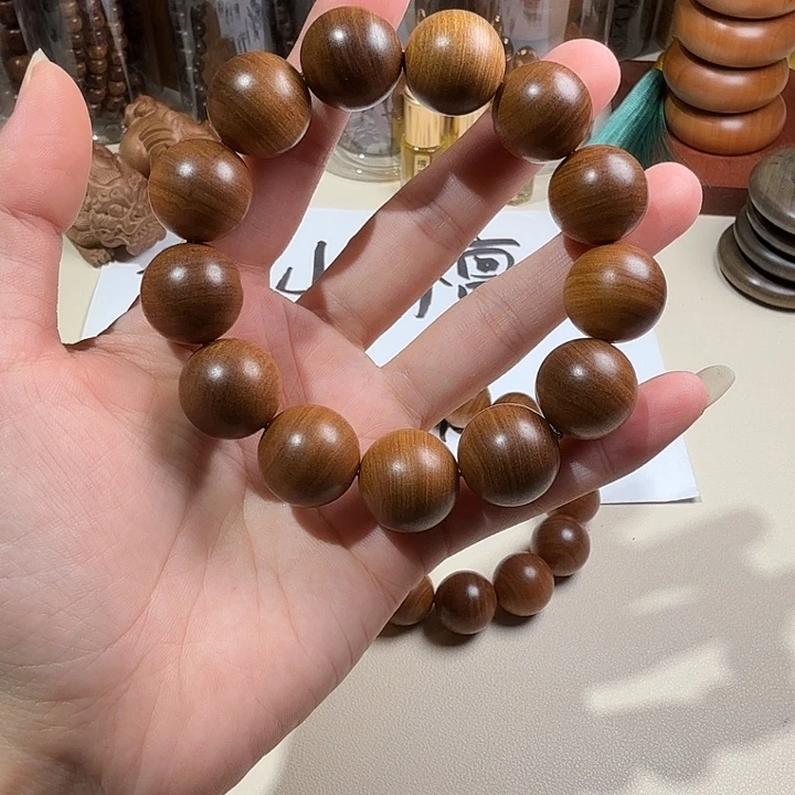 檀香木印度迈索尔老山檀香黑肉1.8/13横纹虎皮沉水