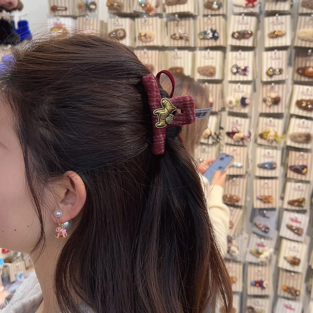 布艺非金属半抓夹