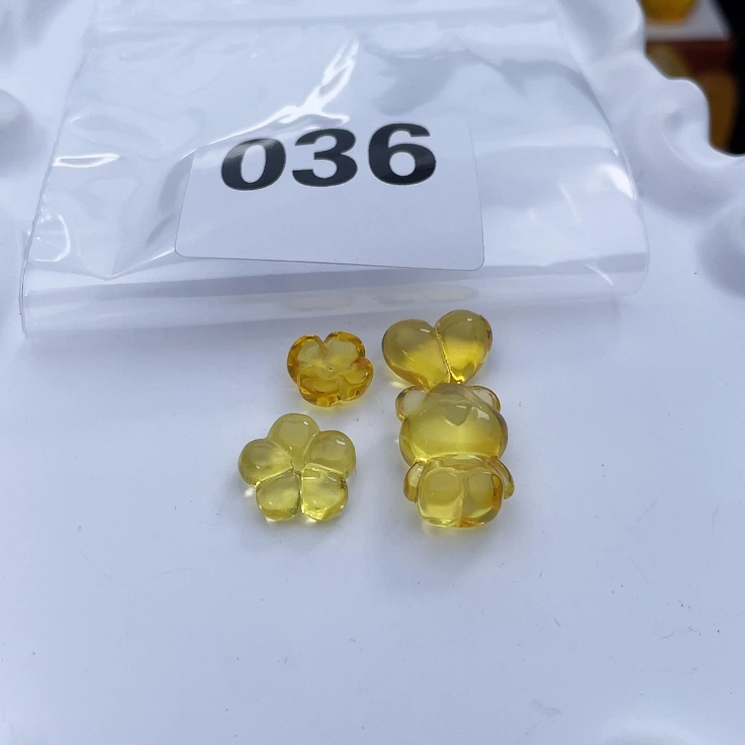 琥珀吊坠(不含链)未镶嵌