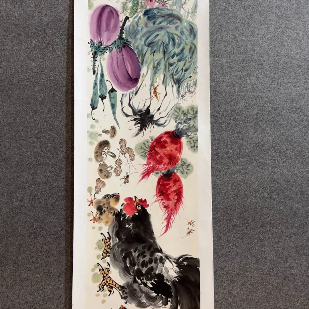 国画娄鹏老师手绘作品