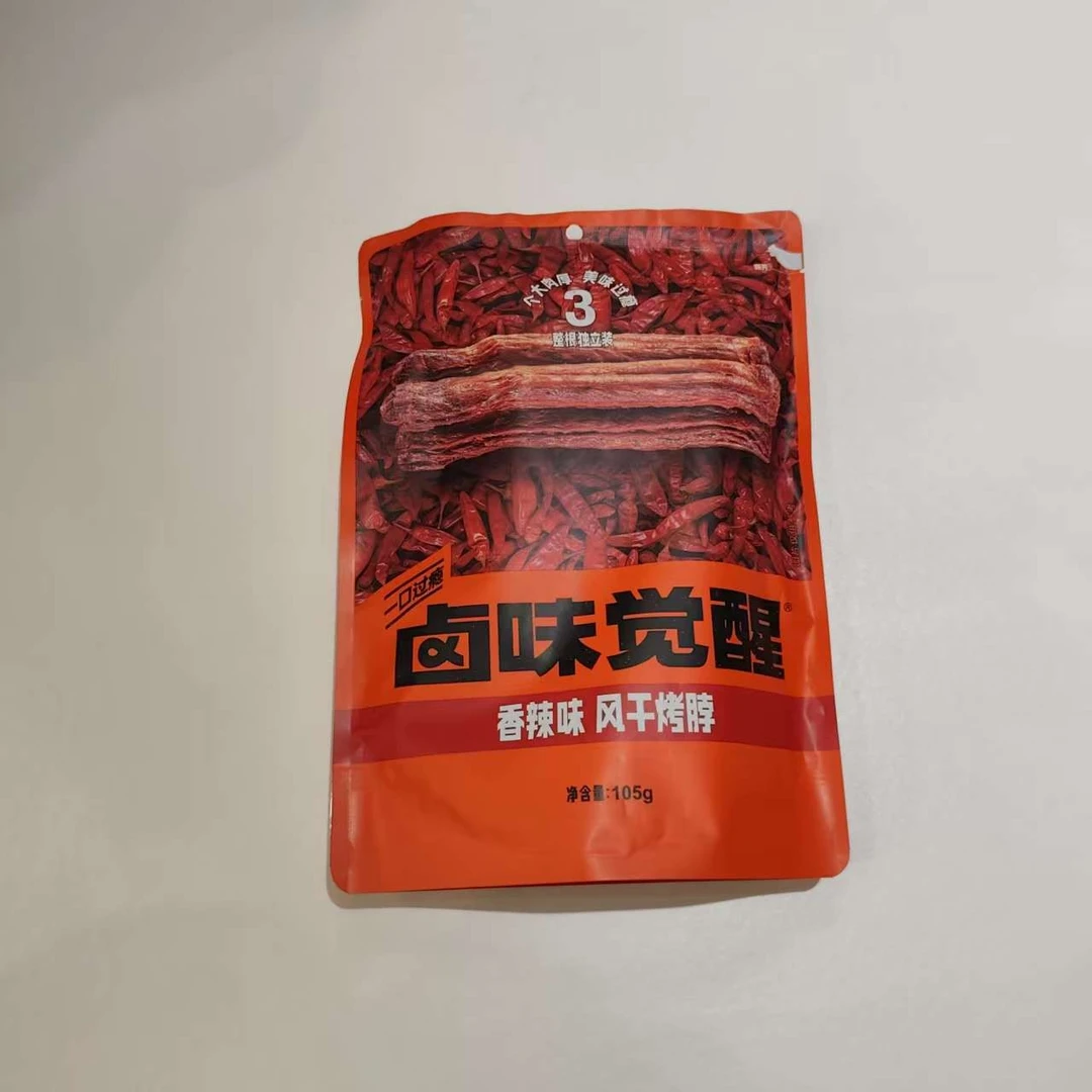 卤味觉醒风干鸭脖香辣味105g