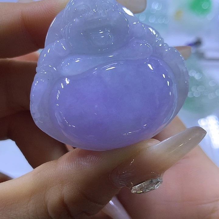 翡翠未镶嵌颈饰天然翡翠A货吊坠