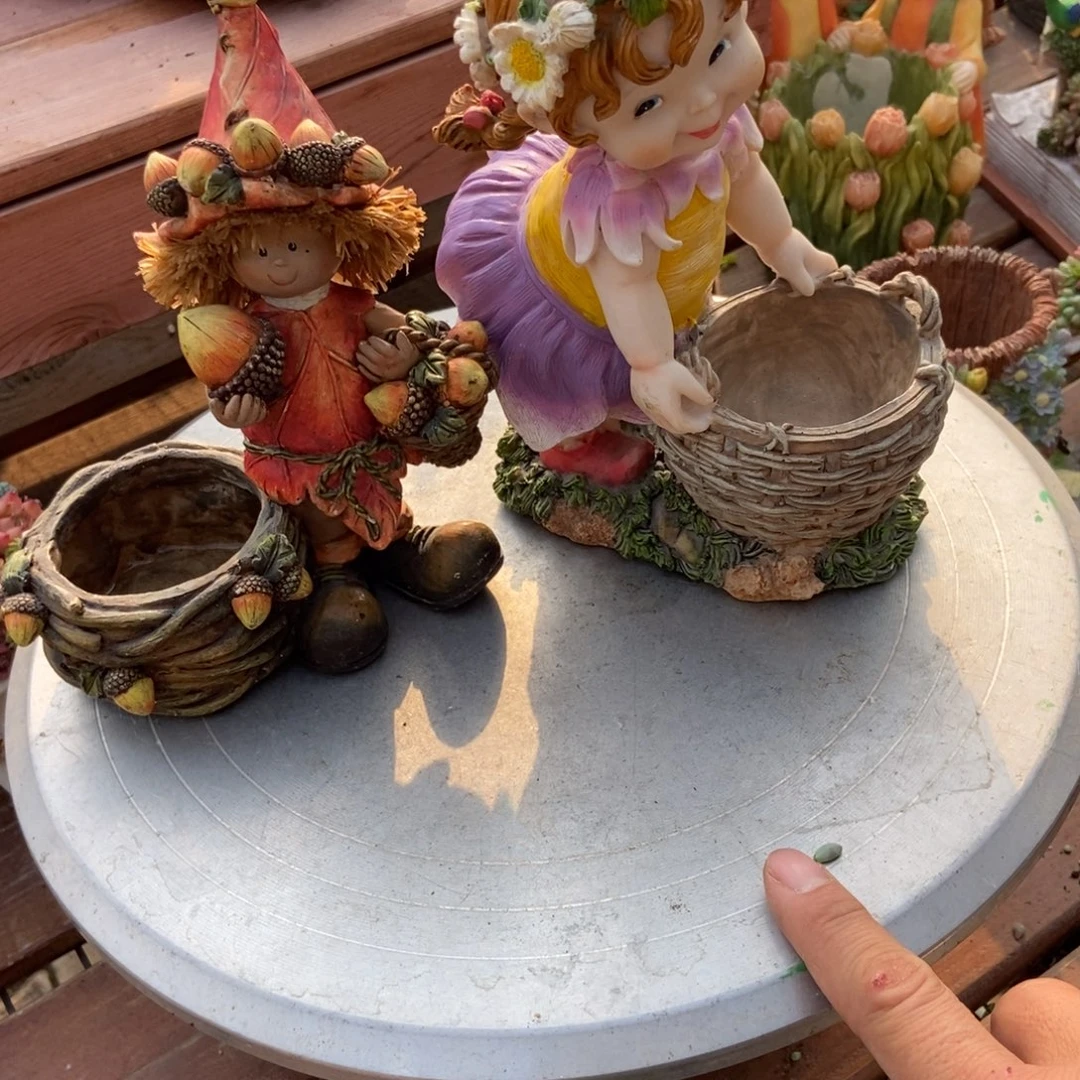孤品花盆2个好看的