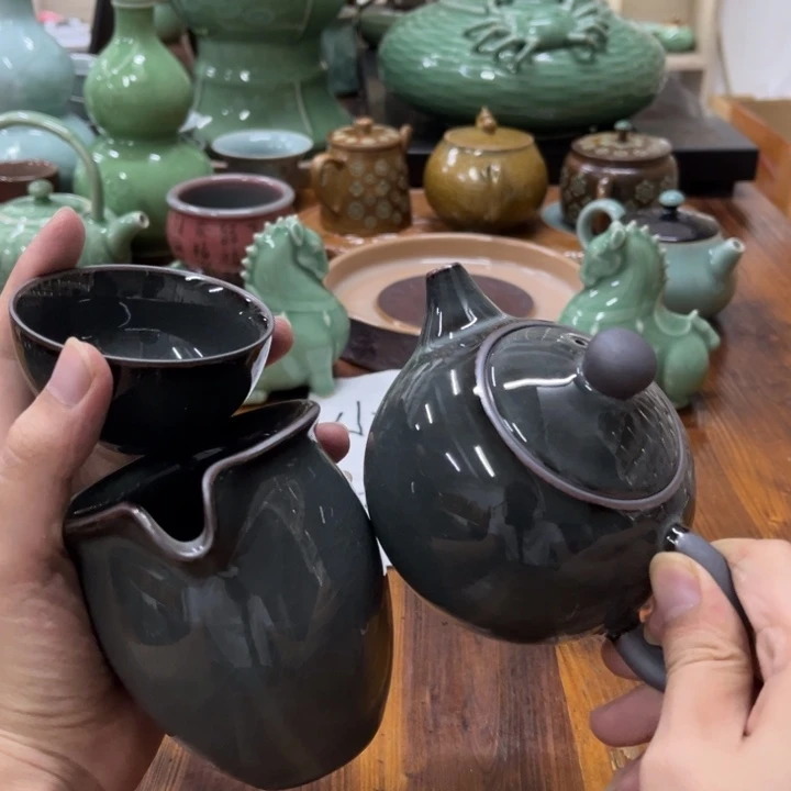 小仲青瓷茶器微瑕7663
