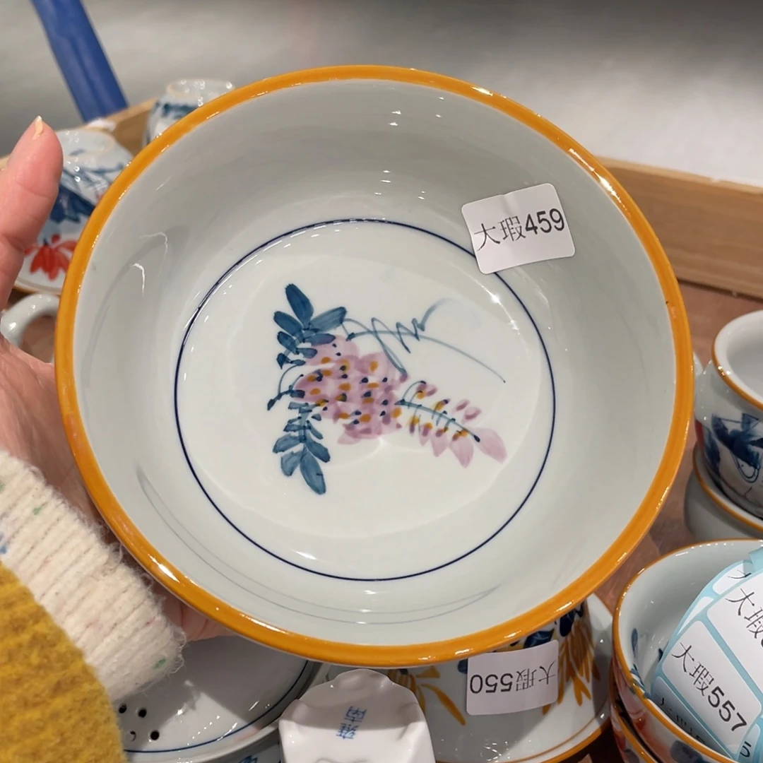 有瑕釉下彩纯手绘