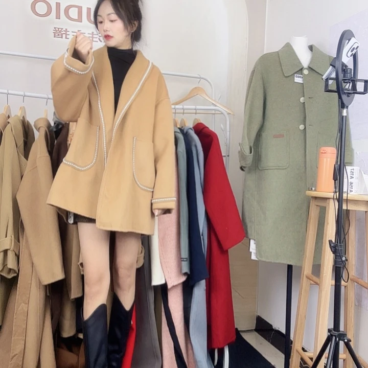 中长款100羊毛大衣