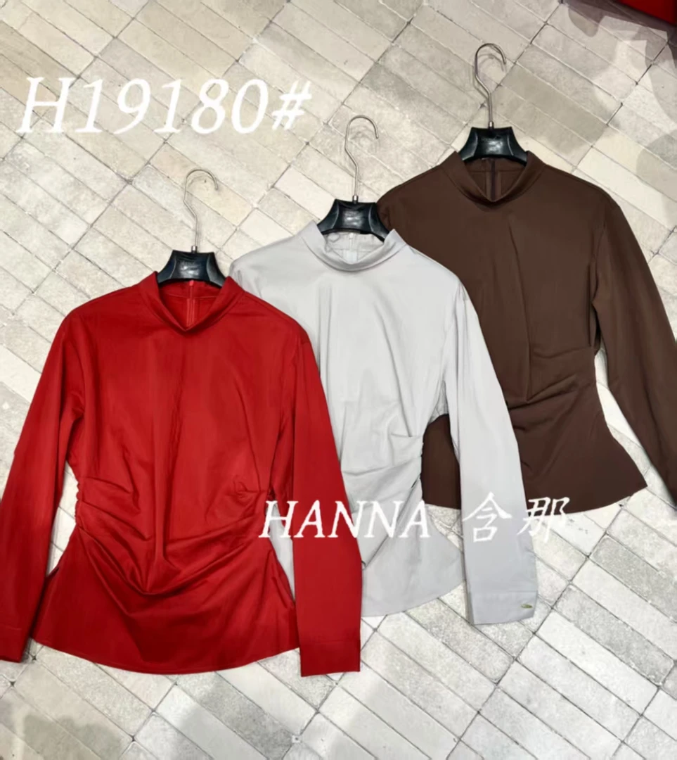 鑫燃KIKi 简约纯色极简风上衣 19180 HN
