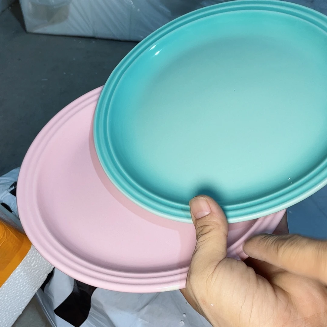 瓷片微瑕陶瓷餐具家用 瑕疵明显