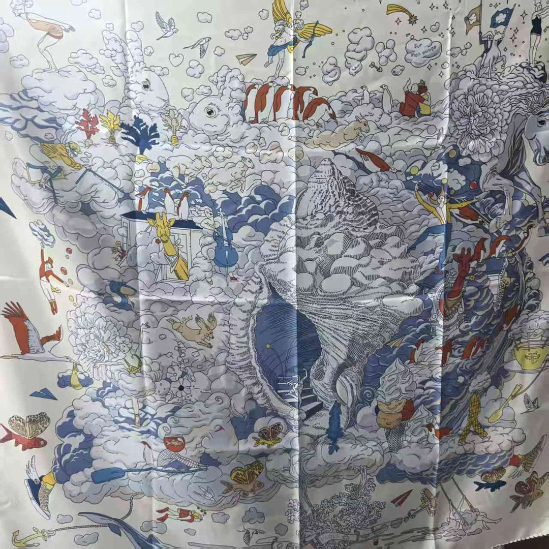 99新 Hermes/爱马仕  海囤J/爱马仕围巾/my51197