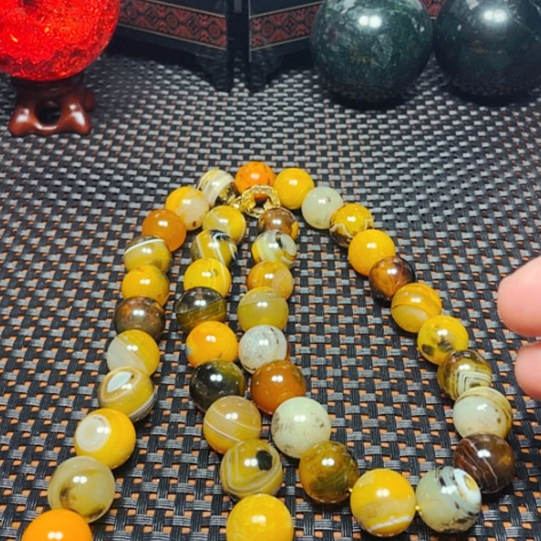 【闪购商品】未镶嵌颈饰玛瑙/玉髓牛黄项14