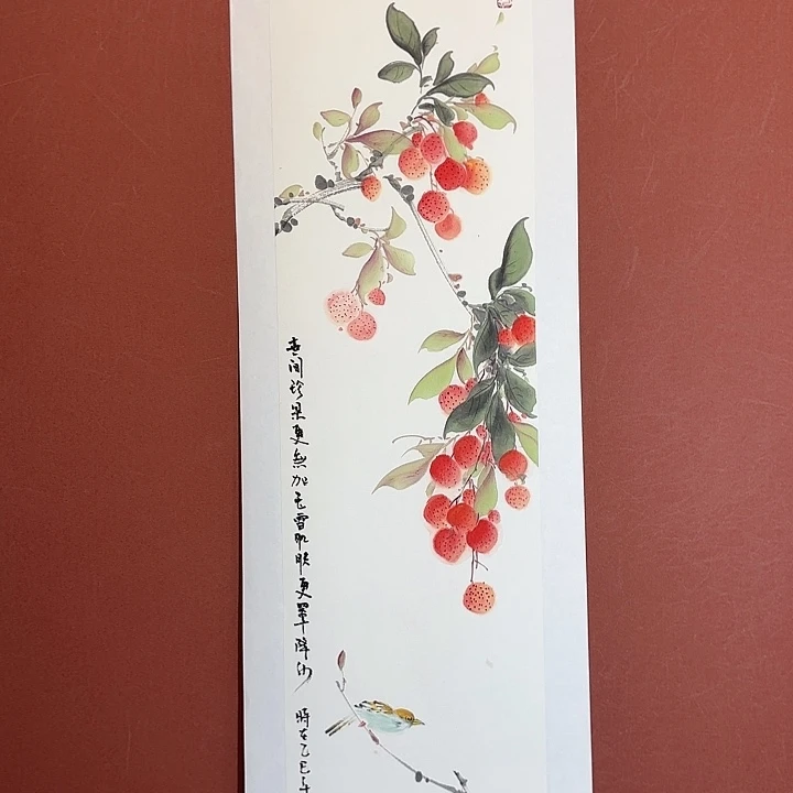 国画听兰老师花鸟