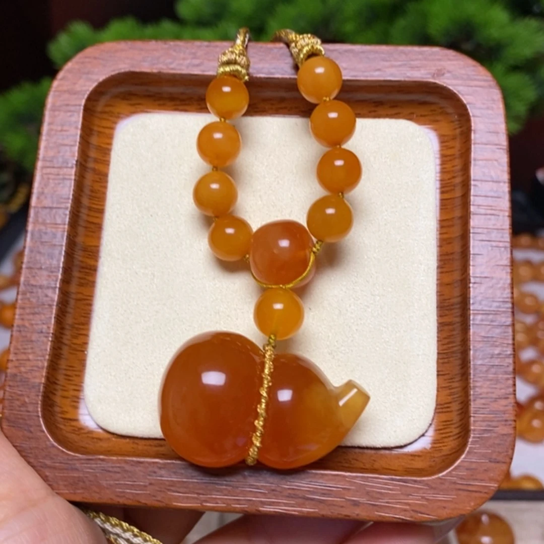 【闪购商品】蜜蜡颈饰未镶嵌项链