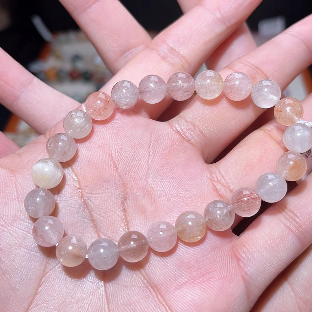 水晶手链未镶嵌304号主图手串  8+