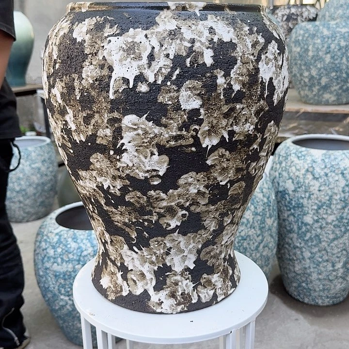 紫砂花盆高度42口径24