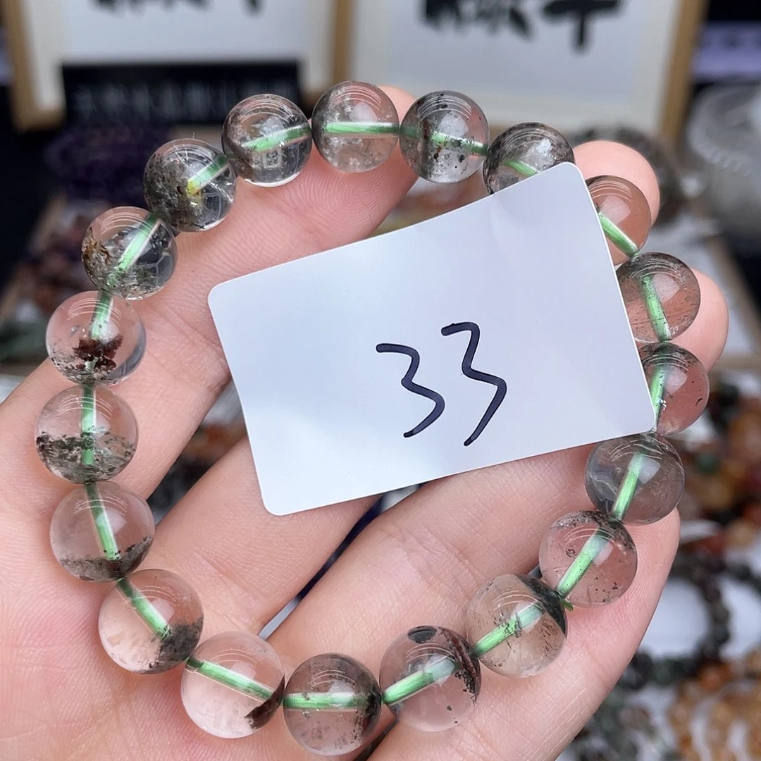 水晶手串未镶嵌天然