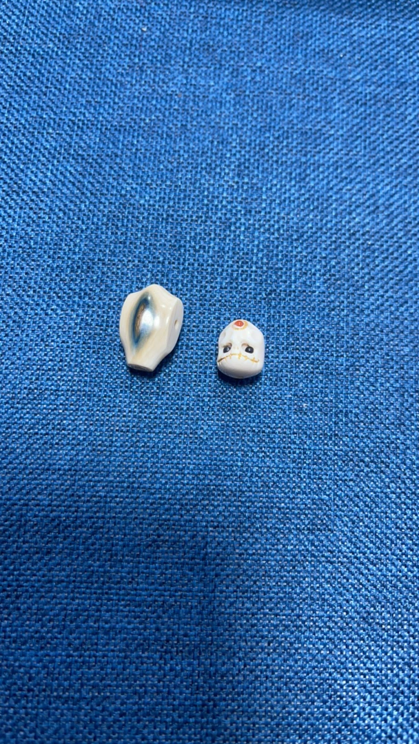 猛犸牙三通和雕刻珠子