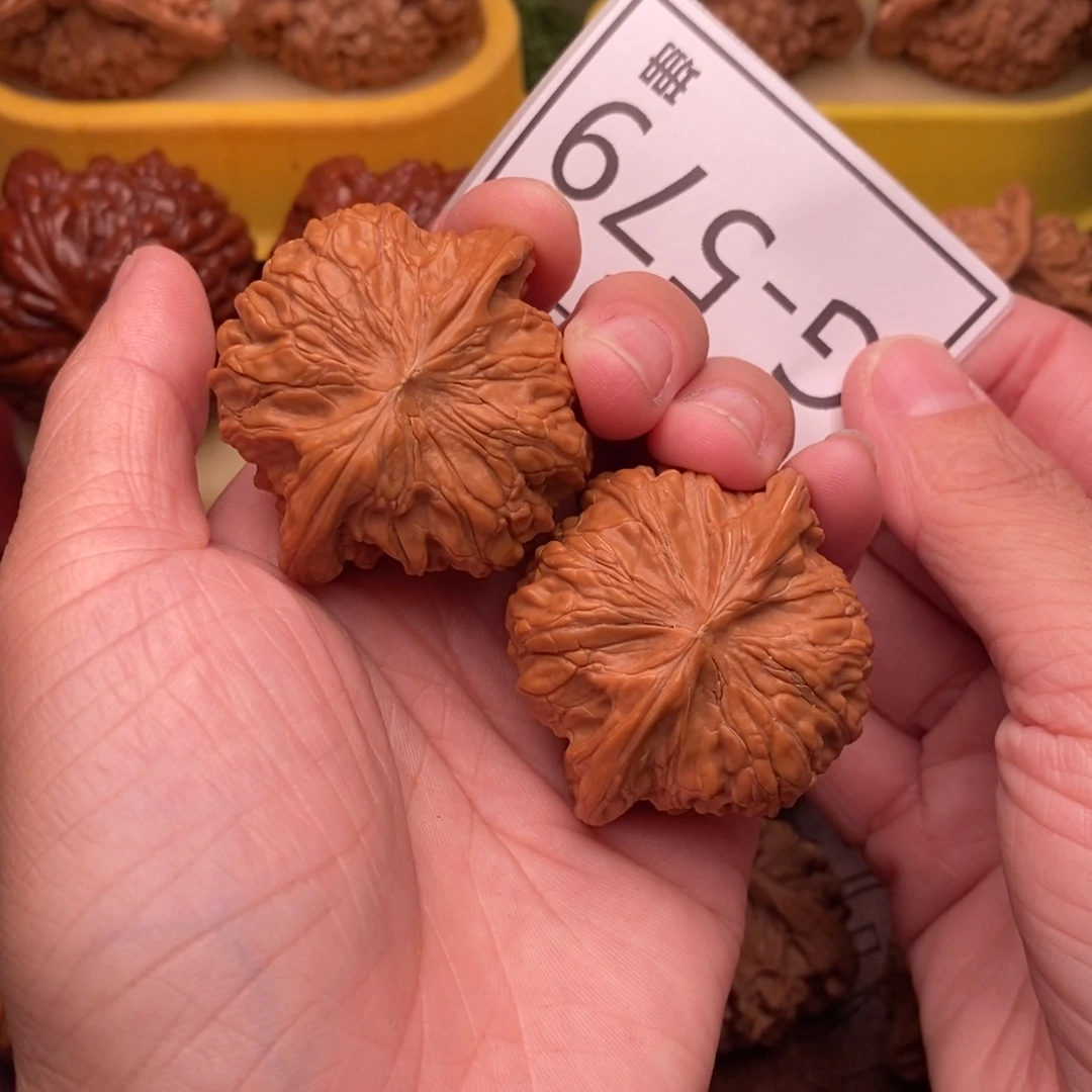 京***哥把件文玩核桃磨盘42