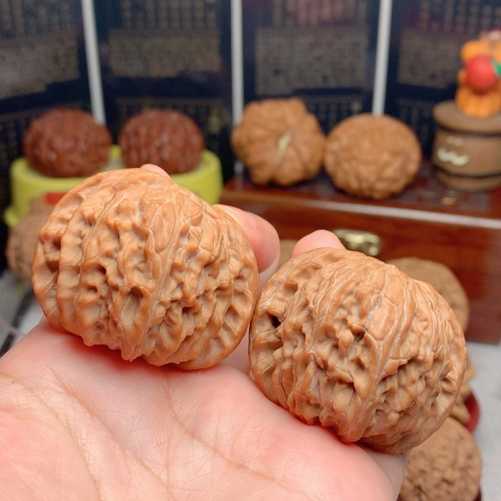 吊坠文玩核桃43房山血磨