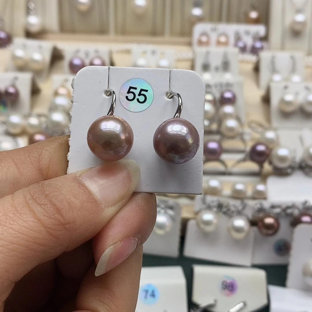 颈饰淡水珍珠银S925镶嵌